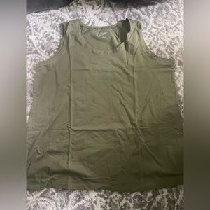 Catherine’s Brand New suprema tank olive green color size 2x